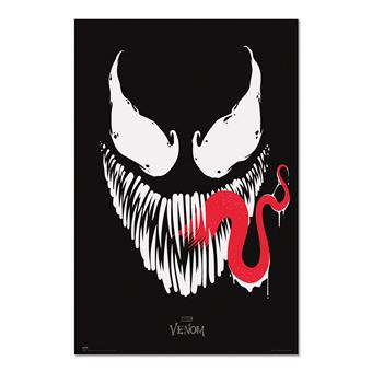Poster Marvel Venom Cara Negra