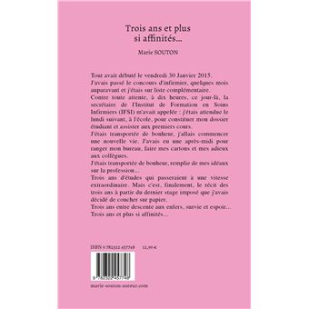 Trois ans et plus si affinités...