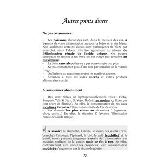 Quelle alimentation pour la goutte ?