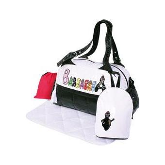 Sac à langer Barbapapa Noir et Blanc - 1