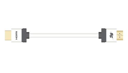 Câble Real Cable HDMI Cable plat Blanc 1 mètre
