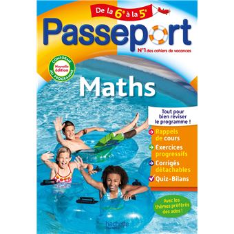 Passeport Cahier De Vacances 2020 Maths De La 6e A La 5 E Broche Philippe Rousseau Achat Livre Fnac