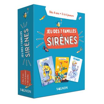 Jeu des 7 familles sirènes