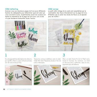 Scrapbooking & lettrage créatif - L'art de l'écriture à la main pour sublimer vos créations