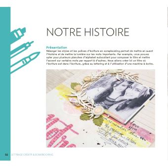 Scrapbooking & lettrage créatif - L'art de l'écriture à la main pour sublimer vos créations