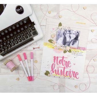 Scrapbooking & lettrage créatif - L'art de l'écriture à la main pour sublimer vos créations