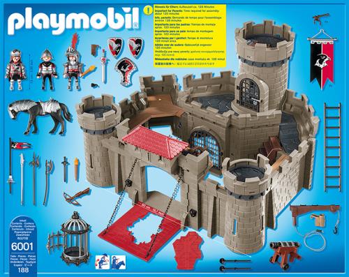 notice chateau fort playmobil 6001