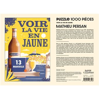 Puzzle Voir la vie en jaune