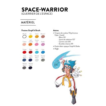 Héros shonen aux feutres