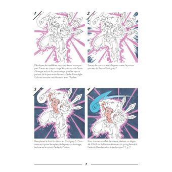 Héros shonen aux feutres