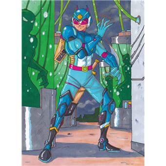 Héros shonen aux feutres