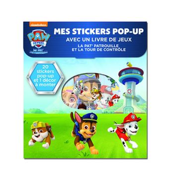 Pat Patrouille La Pat Patrouille Et La Tour De Controle Mes Stickers Pop Up Avec Un Livre De Jeux Sylvain D Epix Broche Achat Livre Fnac