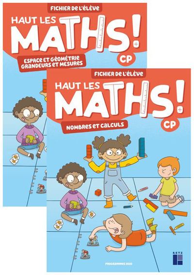 Haut les maths CP - Fichier de l'élève en 2 volumes ED 2021 - Eric Mounier - broché