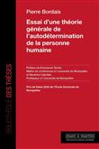 Essai d'une théorie générale de l'autodétermination de la personne humaine