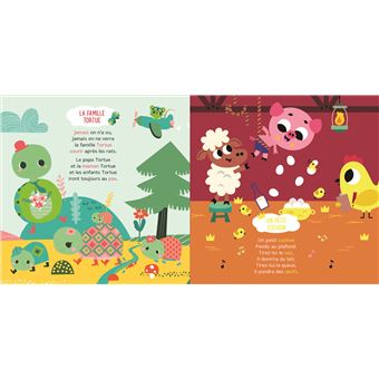 8 comptines d'animaux - Avec un CD inclus