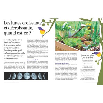 Cahier jardiner avec la lune 2023 - Livre