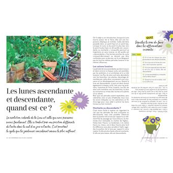 Cahier jardiner avec la lune 2023 - Livre