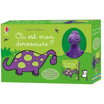 Où est mon dinosaure ? - Coffret tout-doux Usborne