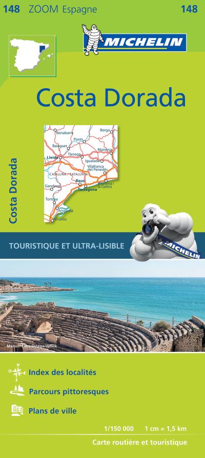 Costa Dorada Cartes Zoom Kaarten
