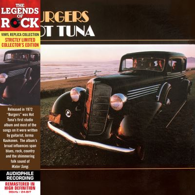 Burgers/vinyl replica/ed limitee collector/remasterise