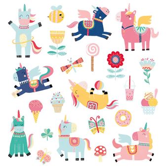 Mon carnet top secret licorne - coffret avec accessoires