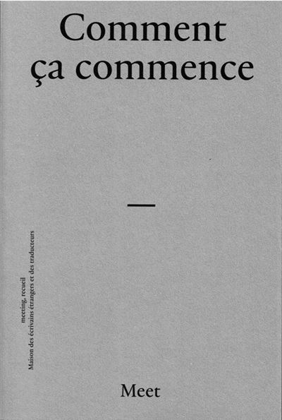 Comment ca commence