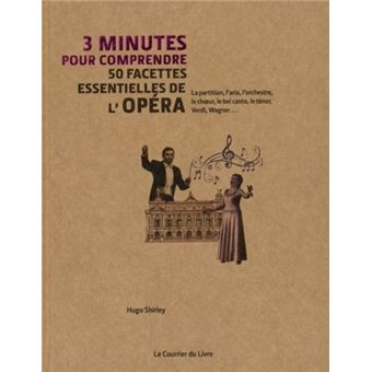 3 Minutes Pour Comprendre 50 Facettes Essentielles De L Opera 50 Facettes Essentielles De L Opera Relie Hugo Shirley Michel Rudel Tessier Kasper Holten Achat Livre Fnac