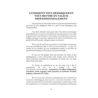 Les secrets de l'autopromotion en entreprise