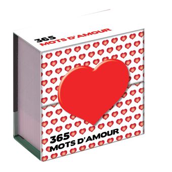 Mini Calendrier 365 Mots D Amour Broche Collectif Achat Livre Fnac