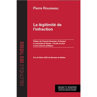 La légitimité de l'infraction