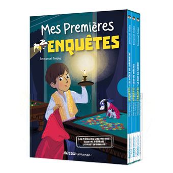 Coffret bibliotheque 4 (tomes 10/11/12) mes premières enquêtes