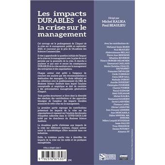 Les impacts durables de la crise sur le management