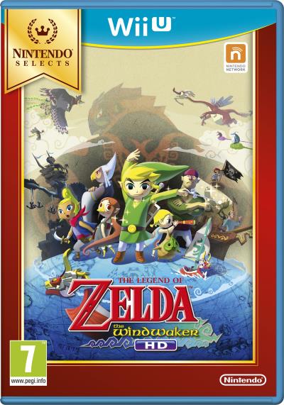 Pochette avant du jeu The Legend of Zelda The Wind Waker HD Wii U