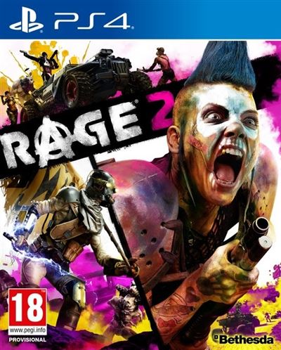 Pochette avant du jeu Rage 2 PS4