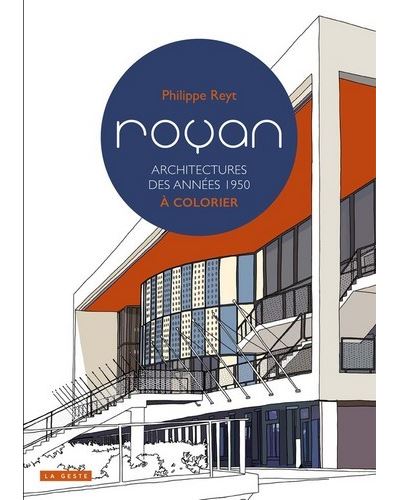 Coloriages de royan architecture des annees 50