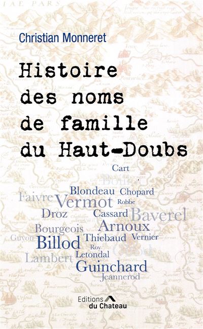 Histoire des noms de famille du Haut-Doubs