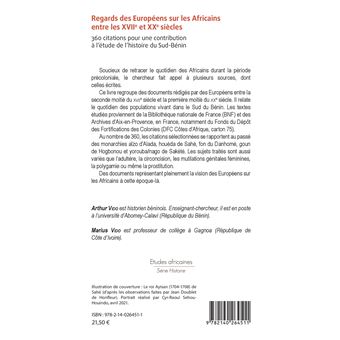 Regards des Européens sur les Africains entre les XVIIe et XXe siècles