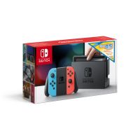Console Nintendo Switch avec Joy-Con rouge néon et bleu néon + code de téléchargement Nintendo eShop 45.-