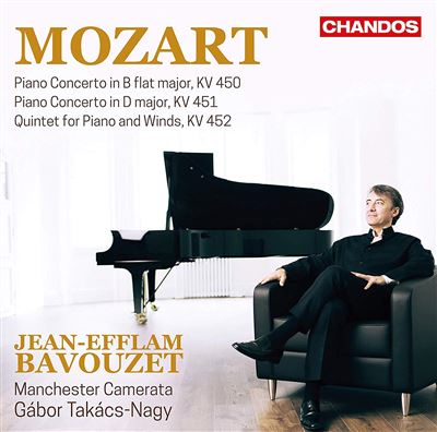Piano concertos kv 450 & 451/quintet piano & winds kv 452