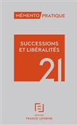 Mémento Successions Libéralités 2021