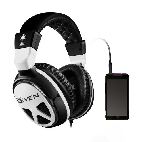 Casque audio Turtle Beach Ear Force M Seven Noir et Blanc