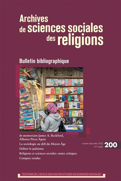 Archives des sciences sociales des religions -  Collectif - broché