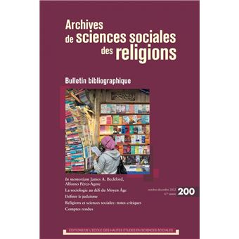Archives des sciences sociales des religions
