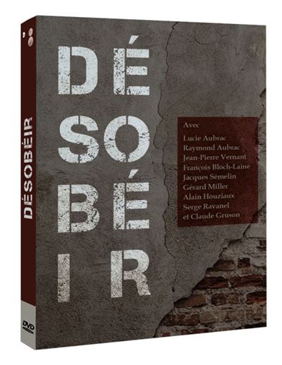 Désobéir DVD
