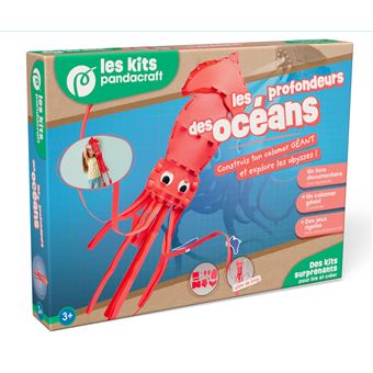 Les profondeurs des océans - Kit Pandacraft dès 3 ans