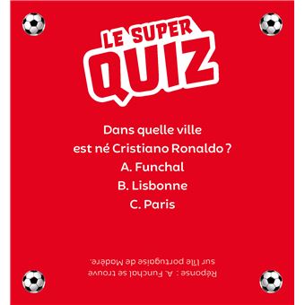 Le super quiz Joueurs de foot