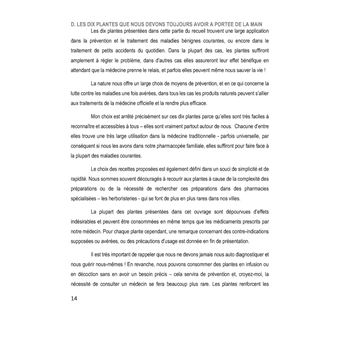 Dix plantes magiques pour votre santé