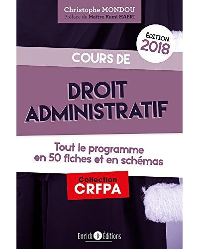 Cours de droit administratif