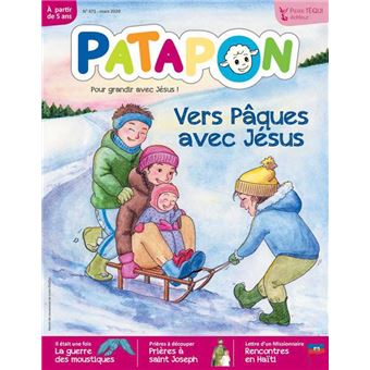 Patapon Mars 2020 N°471 - Vers Pâques avec Jésus