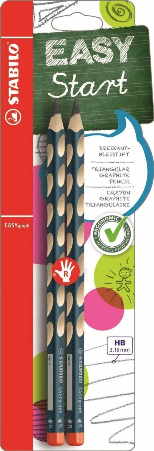 Easygraph hb right blister 2 petrol
